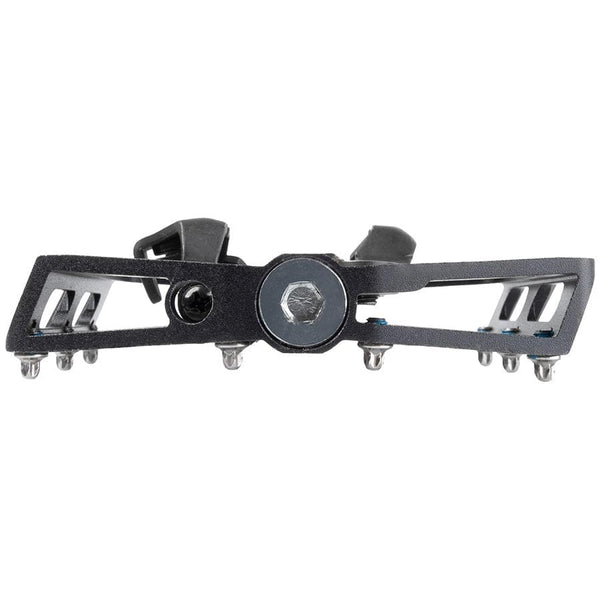 M-Wave Pedals M-Wave Freedom clipless Dual Sided Pedals Body: Aluminum Spindle: Cr-Mo 9/16'' Black Pair