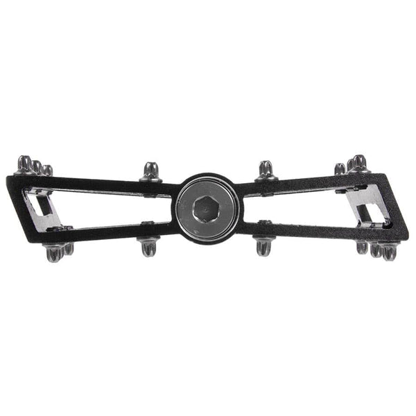 M-Wave Pedals M-Wave Freedom SL Platform Pedals Body: Aluminum Spindle: Cr-Mo 9/16'' Black