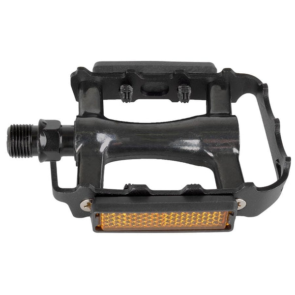 M-Wave Recreational Pedals M-Wave Steady-A 2 Pedals Body: Aluminum Spindle: Boron Steel 9/16'' Black Pair