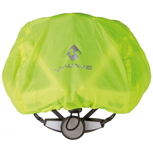 M-Wave Safety Items M-Wave Helmet Cover Water resistant Neon Yellow with reflective logos