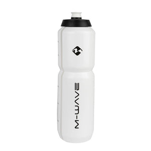 M-Wave Water Bottles Black On White M-Wave PBO 1000 Water Bottle 1000ml / 34oz