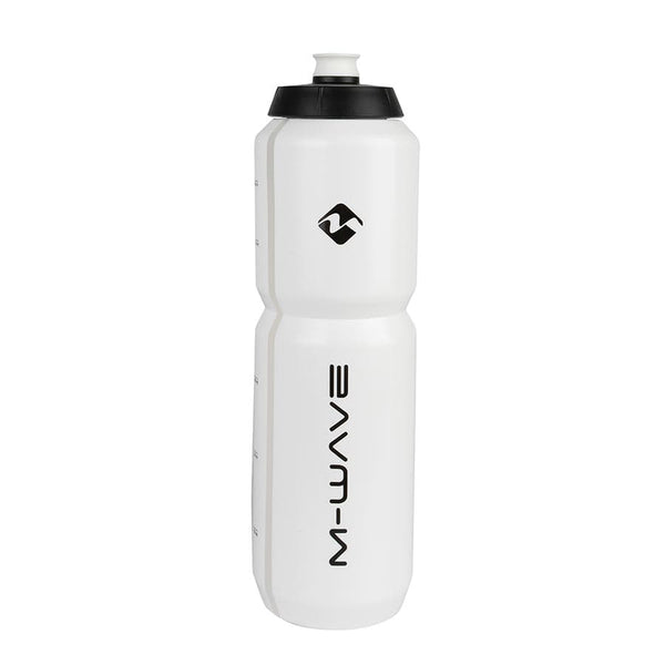 M-Wave Water Bottles Black On White M-Wave PBO 1000 Water Bottle 1000ml / 34oz