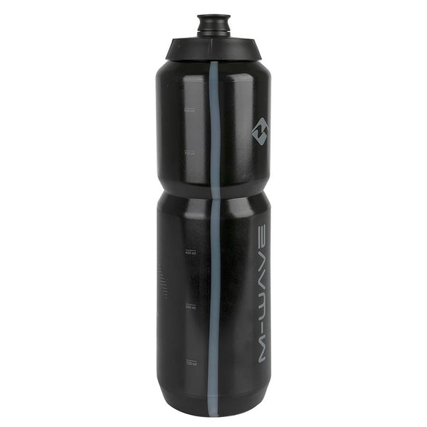 M-Wave Water Bottles White On Black M-Wave PBO 1000 Water Bottle 1000ml / 34oz