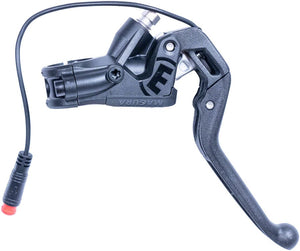 Magura Brake Lever Parts and Accessories Magura MT5/MT4E Disc Brake Master Cylinder Lever Assembly - 3-Finger HIGO Closer BLK