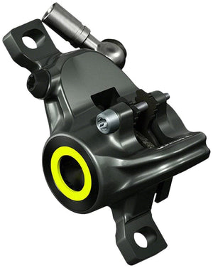 Magura Disc Brake Calipers Magura MT8 SL Disc Brake Caliper - Front Rear Post Mount 2-Piston Gray/Red/YLW