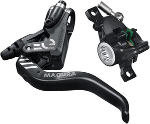 Magura Disc Brake & Lever Magura MT4 eSTOP Disc Brake Lever - Front Rear Hydraulic Post Mount BLK
