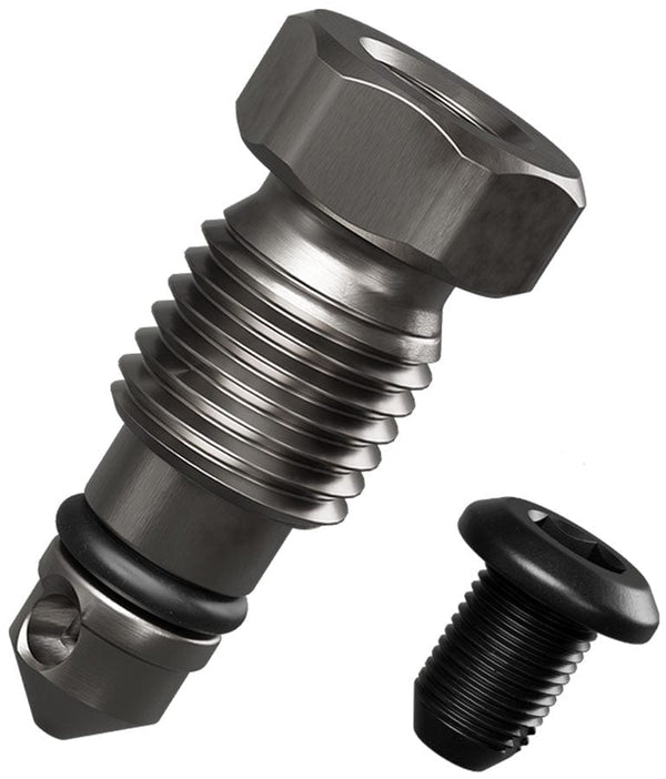 Magura Disc Brake Parts 1 Piece Magura Gustav Pro Brake Caliper Bleeder Valve - Includes Luer Plug