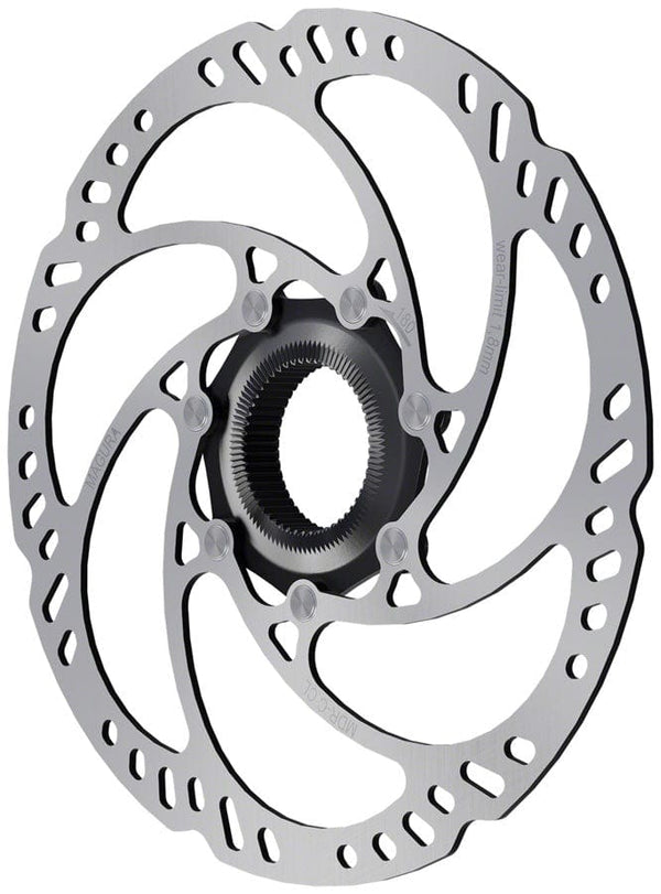 Magura Disc Rotor Magura MDR-C CL Disc Brake Rotor - 180mm Center Lock w/Lock Ring Thru Axle eBike Optimized Silver
