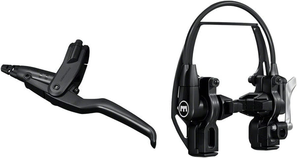 Magura Linear Pull Brakes Magura HS11 Linear Pull Brake and Lever - Front or Rear 4-Finger Lever Black