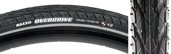 Maxxis Tires Maxxis Overdrive SC/K2 700x38 Standard Tire