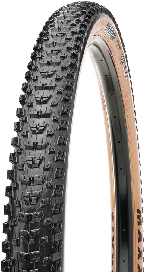 Maxxis Tires Maxxis Rekon Plus Tire - 27.5 x 2.80 Tubeless Folding BLK/Dark Tan 3C MaxxTerra EXO