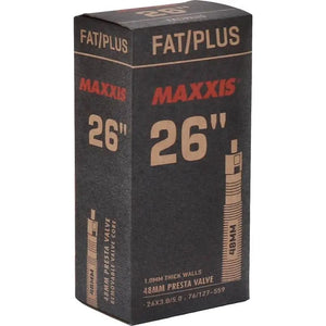 Maxxis Tube 26X3.0-5.0" Maxxis Fat/Plus Tube - Presta Valve
