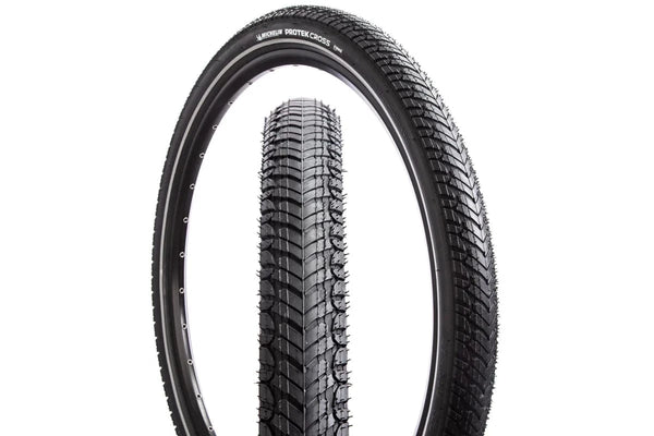 Michelin Tire Michelin Protek Cross Tire - 26 x 1.85, Clincher, Steel, Black