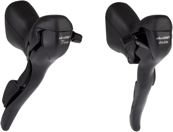 microSHIFT Brake/Shift Lever - Drop Bar 2 X 7-Speed microSHIFT R7 Drop Bar Shift Lever Set