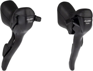 microSHIFT Brake/Shift Lever - Drop Bar 3 X 7-Speed Standard Reach microSHIFT R7 Drop Bar Shift Lever Set