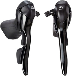 microSHIFT Brake/Shift Lever - Drop Bar Double microSHIFT R9 Drop Bar Brake/Shift Lever Set - 9-Speed, Shimano Compatible