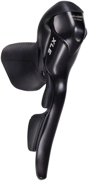microSHIFT Brake/Shift Lever - Drop Bar microSHIFT M100 Drop Bar Shift Lever Set 1 x 10-Speed Shimano DynaSys Compatible