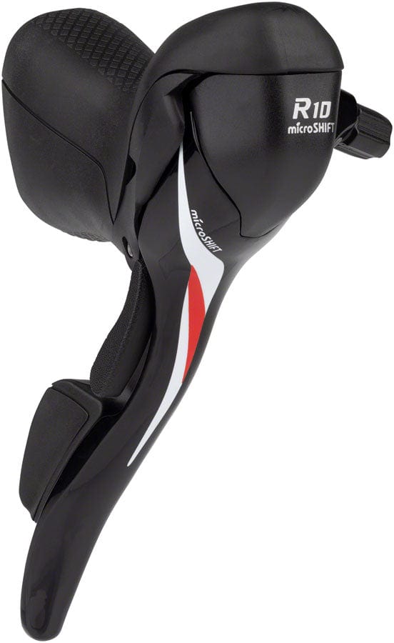 microSHIFT Brake/Shift Lever - Drop Bar microSHIFT R10 Right Drop Bar Shift Lever - 10-Speed Shimano Compatible BLK