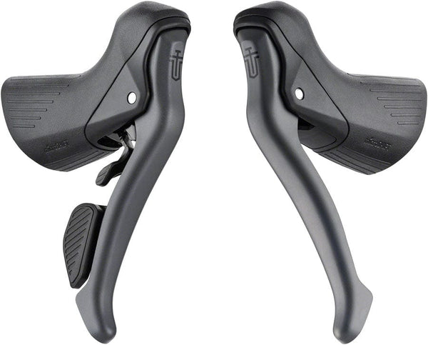 microSHIFT Brake/Shift Lever - Drop Bar microSHIFT Sword Drop Bar Shifter/Brake Lever Set - 1x 10-Speed Sword Compatible Gray Version B