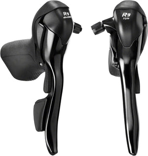 microSHIFT Brake/Shift Lever - Drop Bar Triple microSHIFT R9 Drop Bar Brake/Shift Lever Set - 9-Speed, Shimano Compatible