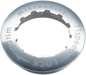 microSHIFT Cassette Spacers and Lockrings microSHIFT Cassette Lockring For 11-Speed Cassettes