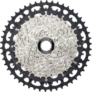microSHIFT Cassettes and Cogs microSHIFT Advent MX G-Series Cassette - 11-Speed 11-50t Aluminum Spider Silver/BLK For HG Driver