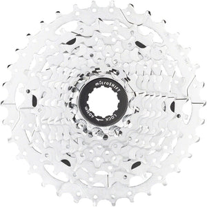 microSHIFT Cassettes and Cogs microSHIFT H11 Cassette - 11 Speed 11-34T Silver Chrome Plated