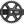 microSHIFT Cranksets and Arms 165Mm / 40T microSHIFT Sword BLK 1x Crankset - 9/10-Speed 110 Asym BCD JIS Square Taper Spindle Interface, Black