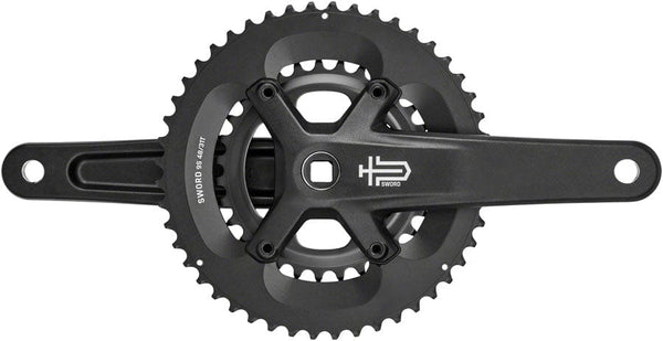 microSHIFT Cranksets and Arms 170Mm / 48/31T microSHIFT Sword BLK 2x Crankset