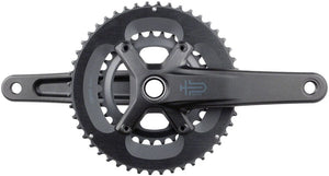 microSHIFT Cranksets and Arms 175Mm / 48/31T microSHIFT Sword 2x Crankset - 10-Speed, 110 Asym BCD 24mm Spindle, Black