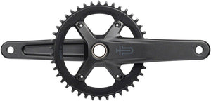 microSHIFT Cranksets and Arms microSHIFT Sword 1x Crankset - 170mm 10-Speed 42t 110 Asym BCD  24mm Spindle BLK