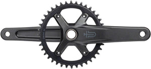 microSHIFT Cranksets and Arms microSHIFT Sword 1x Crankset - 175mm 10-Speed 40t 110 Asym BCD  24mm Spindle BLK