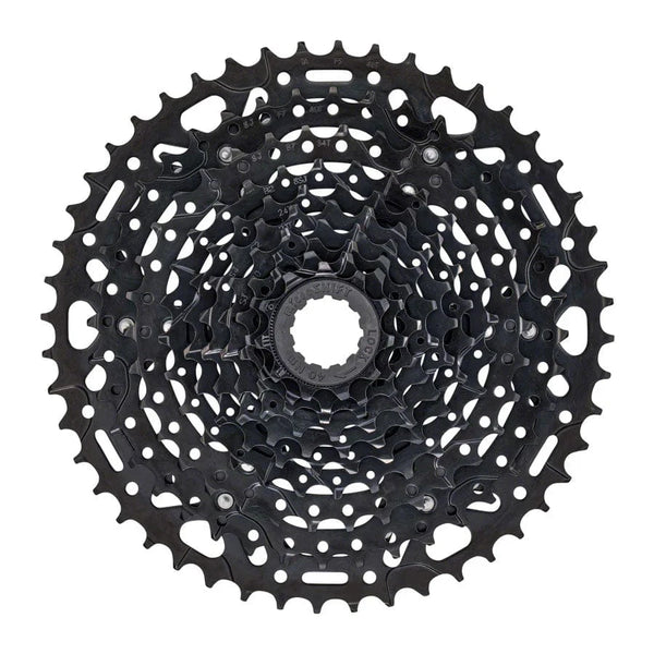 microSHIFT Drivetrain microSHIFT ADVENT X Cassette - 10 Speed 11-48T ED Black, Steel Cogs  CS-H104 11-48