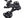 microSHIFT Drivetrain microSHIFT ADVENT X Rear Derailleur, RD-M6205AM, 10-Speed, Medium Cage, Black, With Clutch