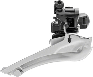 microSHIFT Front Derailleurs and Parts 34.9Mm Band Clamp With 28.6 And 31.8 Adapters microSHIFT Sword Black Front Derailleur - 9-Speed Double 46-52t Max Ring