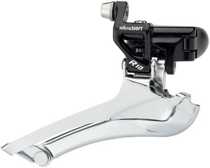 microSHIFT Front Derailleurs and Parts Band Clamp / Double 56T Max microSHIFT R10 Front Derailleur