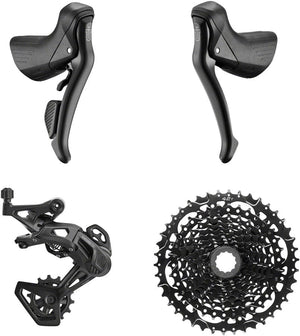 microSHIFT Group Kits 11-42T microSHIFT Sword BLK 1x9-Speed Groupset -  Includes Brake/Shifters Rear Derailleur Medium Cage