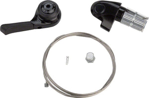 microSHIFT Internally Geared Hubs / Shifters / Parts microSHIFT Internal Gear Bar End Shifter Shimano Alfine 8 Compatible