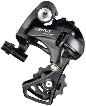 microSHIFT Rear Derailleurs 10 microSHIFT Centos Rear Derailleur - Short Cage, Black