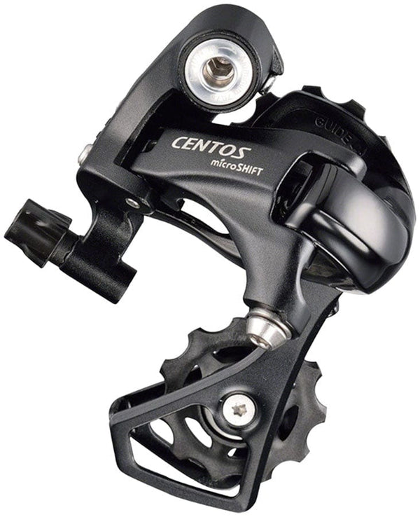 microSHIFT Rear Derailleurs 10 microSHIFT Centos Rear Derailleur - Short Cage, Black