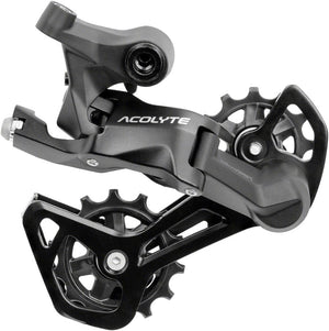 microSHIFT Rear Derailleurs microSHIFT Acolyte RD-M5180M-B Rear Derailleur - 8 Speed Medium Cage Black