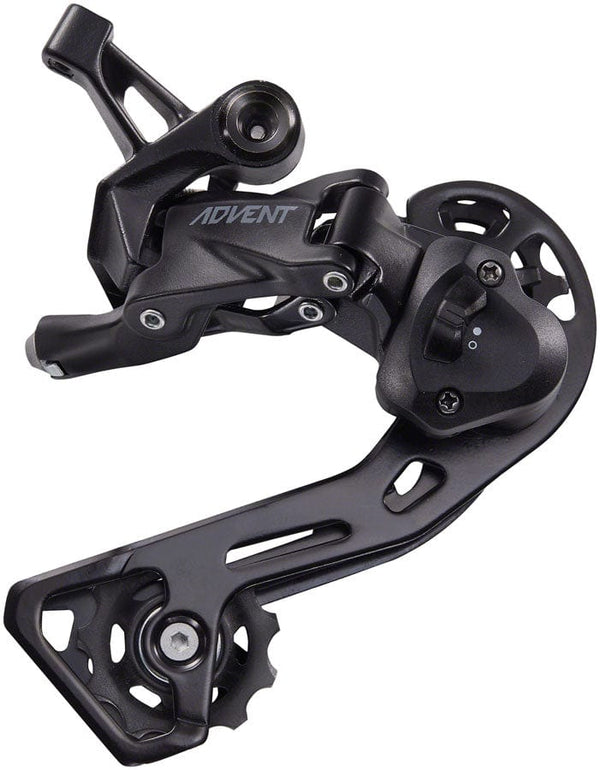 microSHIFT Rear Derailleurs microSHIFT ADVENT Rear Derailleur - 9 Speed Medium Cage Black With Clutch