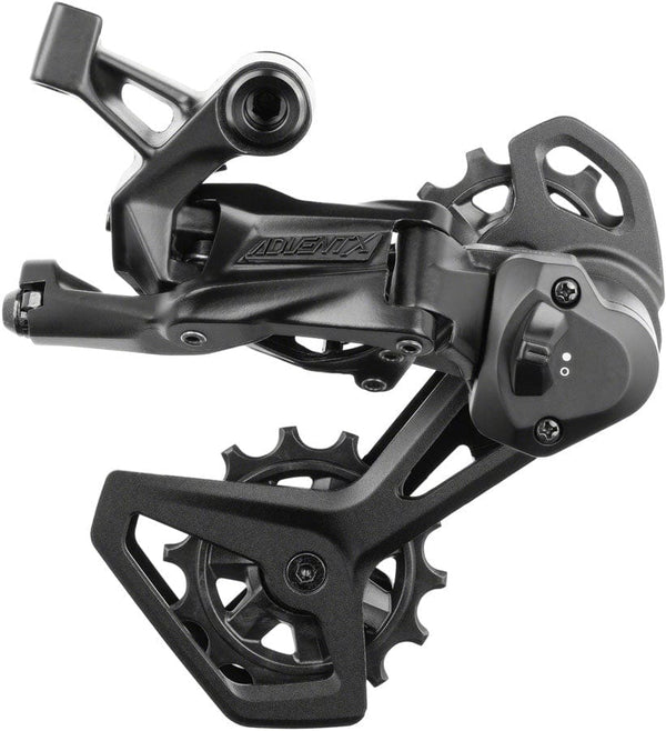 microSHIFT Rear Derailleurs microSHIFT ADVENT X V2 Rear Derailleur - 10-Speed Medium Cage Clutch ADVENT X Sword Compatible BLK Ver. 2