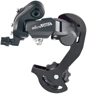 microSHIFT Rear Derailleurs microSHIFT M21 Rear Derailleur - 67 Speed Short Cage Black