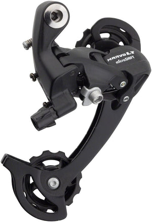 microSHIFT Rear Derailleurs microSHIFT MarvoLT M46 Rear Derailleur - 89 Speed Long Cage Black