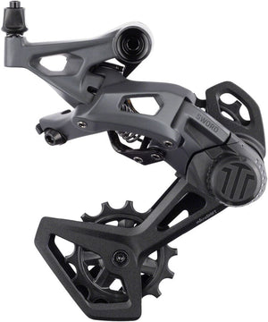 microSHIFT Rear Derailleurs microSHIFT Sword Rear Derailleur - 10-Speed Medium Cage Compatible Sword 1x Gray