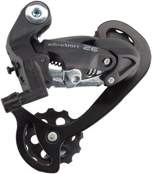 microSHIFT Rear Derailleurs Short microSHIFT M26 Rear Derailleur - 7/8 Speed, Black