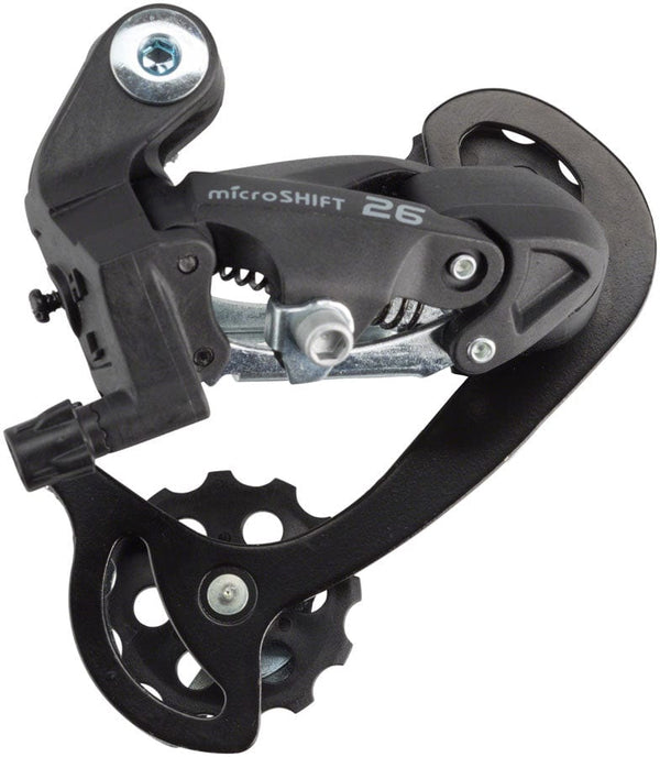 microSHIFT Rear Derailleurs Short microSHIFT M26 Rear Derailleur - 7/8 Speed, Black