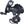 microSHIFT Rear Derailleurs Short microSHIFT R8 Rear Derailleur - 8/9 Speed, Black
