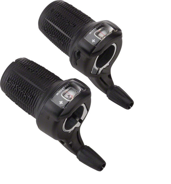 microSHIFT Shifters 8-Speed microSHIFT DS85 Twist Shifters